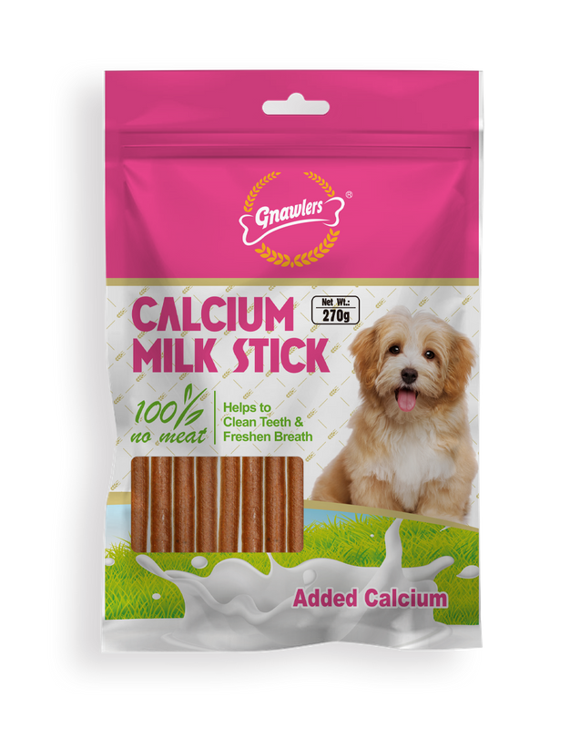 270g Calcium Milk Stick Dog Treats