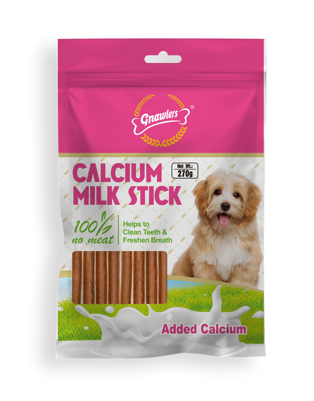 270g Calcium Milk Stick Dog Treats