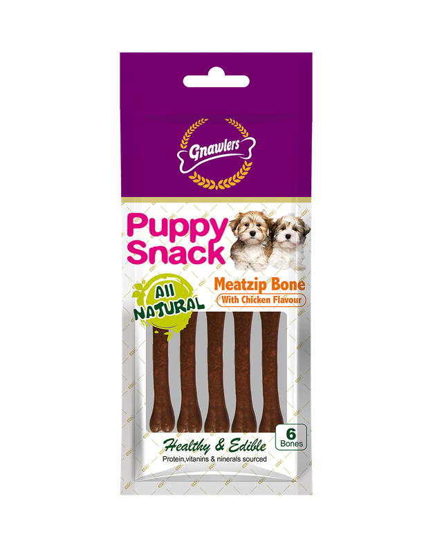 40g Meat Zip Bone Dog Treats