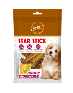Highly Digestible 200g Star Stick Dog Treats