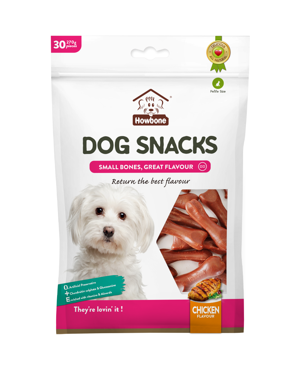 HOWBONE DOG SNACKS Mini Bone Chicken Flavour Buy DOG SNACKS, Chicken